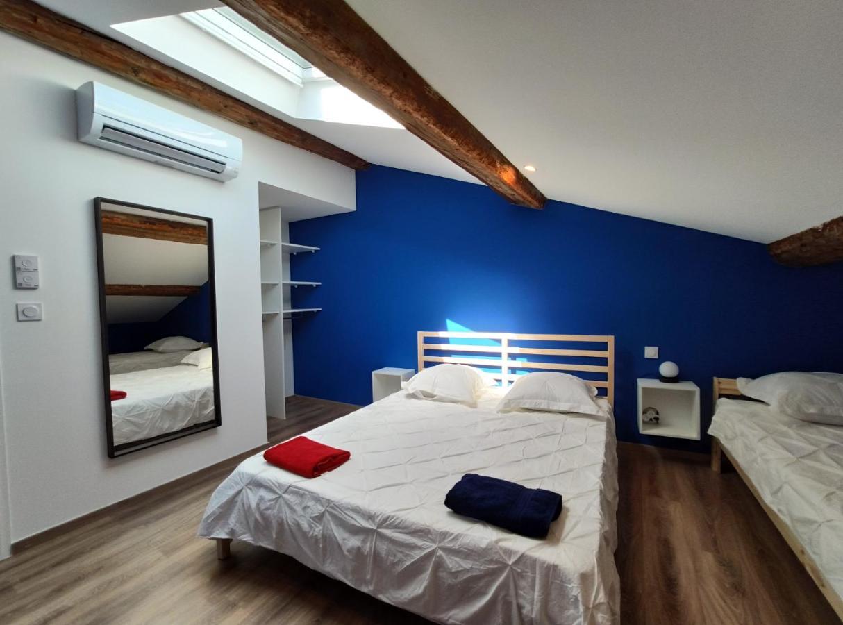 Colormix 3 Etoiles - 95M2 Plein Centre - Ensoleille Climatise Mèze Exterior foto